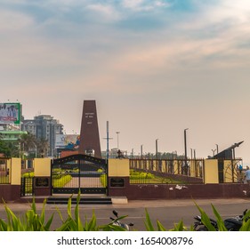 Visakhapatnam, India.November 12,2018. The Victory At Sea Memorial Is Dedicated To The Indian Navy And The Eastern Naval Command Sailors, After The Indo-Pakistani War Of 1971.