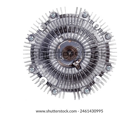 Viscous coupling unit isolated over white background