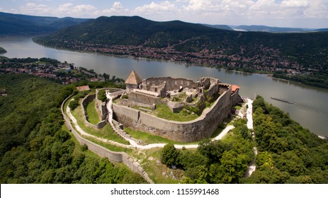 Visegrad, Dunakanyar Aerial Hungary