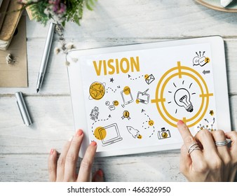 Vision Thinking Progress Invention Design Graphic Concept