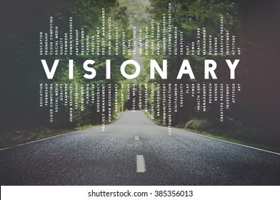 Visionär Vision-Einführung eines strategischen Konzepts