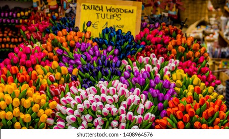 Visit to the Amsterdam flower market - Shutterstock ID 1408964576