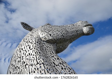 Visitor Centre The Helix/Scotland - 08/17/2016 : Spirit Of Kelpies By Andy Scott