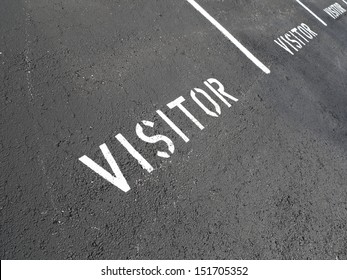 Visitor Parking Signs