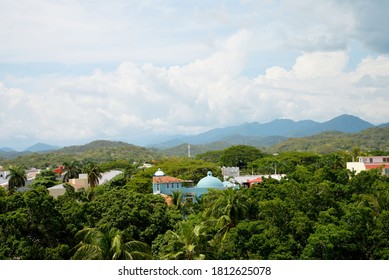 Vista Sierra Madre Mountains In Huatulco, Mexico