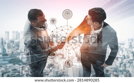 A visual of artificial intelligence network connecting AI, network, and system across a structured digital platform for seamless AI communication Vouch