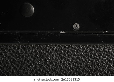Visual poetry from aged camera elements in macro expression