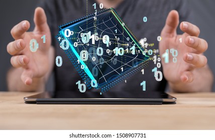 Visualization Projection of Data Transmission Through High Speed Internet
