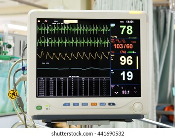 Vital Signs Monitor Stock Photo 441690532 | Shutterstock