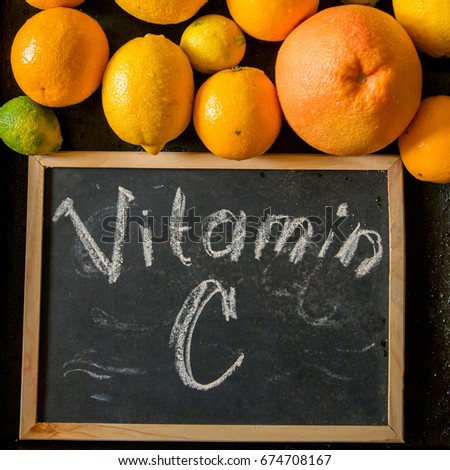 vitamin C: citrus