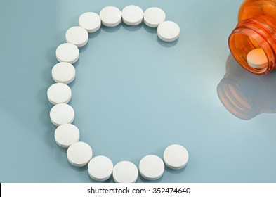 Vitamin C And Zinc Lozenges, Food Supplement
