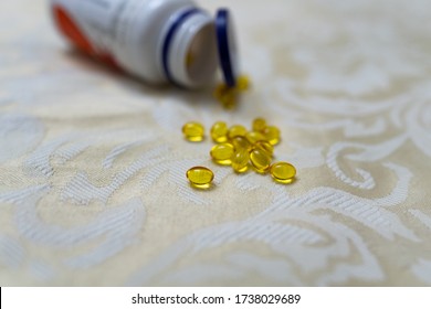 Vitamin D Supplements, Vitamin D3, Pills That Support Energy Level And Boosts The Immune System To Fight Virus