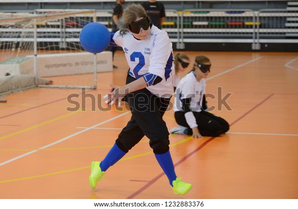 Vitoria Basque Countryspain Goalball Players Stock Photo Edit Now