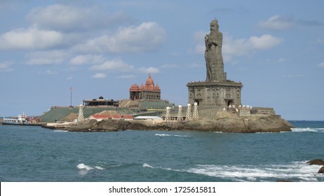 Kanniyakumari Tamilnaduindia7252019 Thiruvalluvar Rock Statue ...