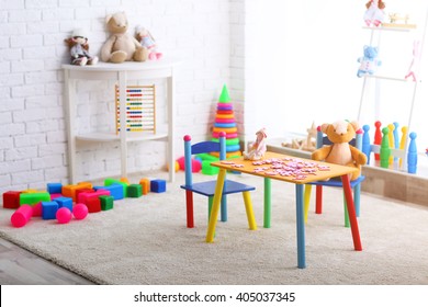 Vivid Kids Room With Toys