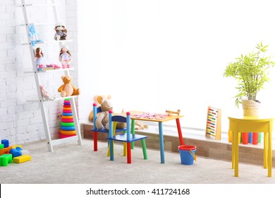 Vivid Kids Room With Toys
