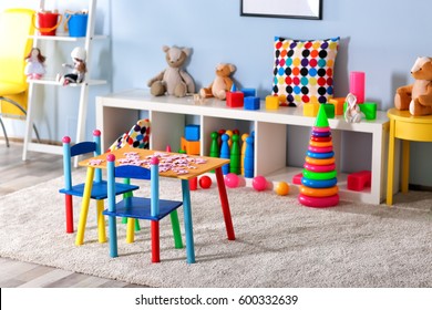 Vivid Kids Room With Toys