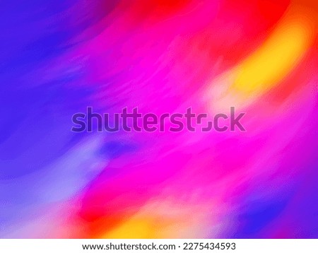 Vivid neon blurred holographic psychedelic texture background. Hologram foil defocused background