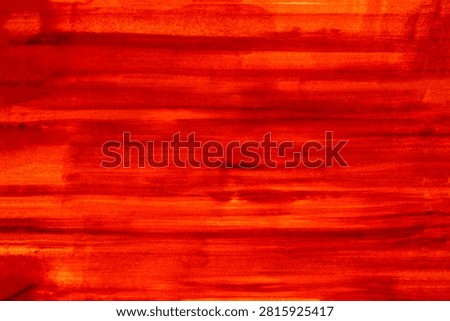 Vivid Red Painted Texture Background with Bold Brush Strokes