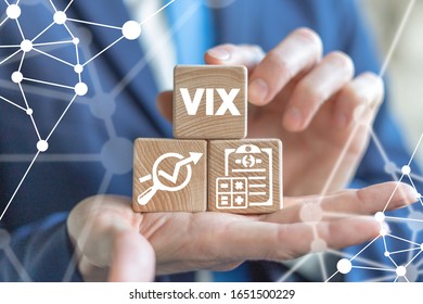 VIX Volatility Index Financial Trade Market Concept.