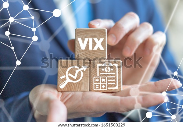 VIX Volatility Index Financial Trade Market Concept.