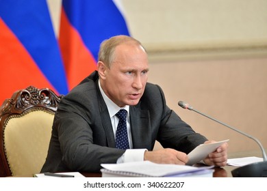 Vladimir Putin at the state Council Presidium meeting, Voronezh, Voronezh region, Russia -  August 5, 2014