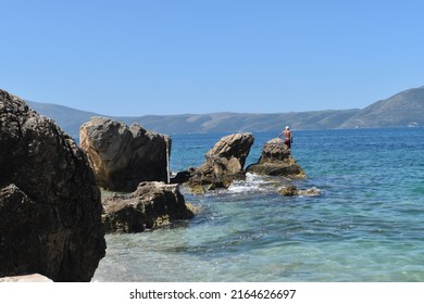 Vlora Albania, Ionian Sea Radhime Beaches 