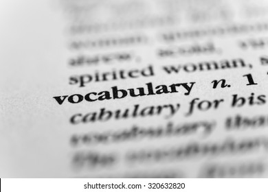 Vocabulary