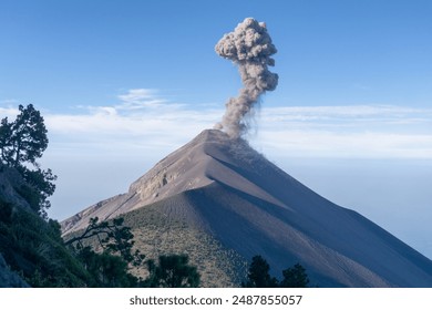 Volcan de Fuego in Guatemala