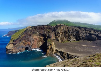 Volcanic area on Faial Azores