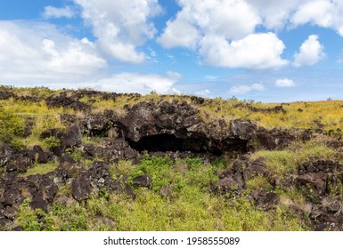 Volcanic Cave - Easter Island