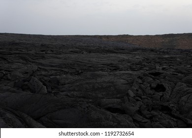 Volcanic Landscape Of Erta Ale, Ethiopia