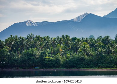 Volcanic Peaks In The Pacific Ring Of Fire