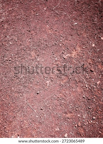 Volcanic Red Soil Texture Background