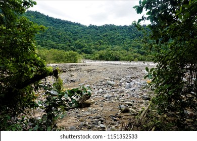 Volcanic Sediment And River Photographed From Braulio Carrillo National Park