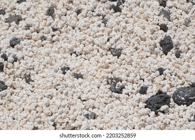 Volcanic Soil Texture Similar To Popcorn