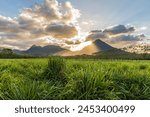 Volcano Arenal, seen from La Fortuna de San Carlos, Costa Rica, Central America