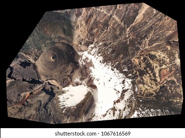 Volcano Crater Orthorectified Composite Images Using Small Uav Or Drone