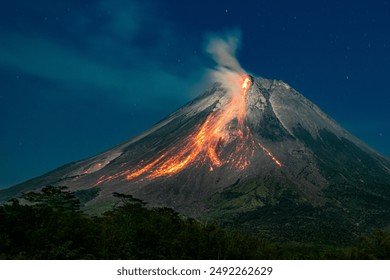 The volcano 