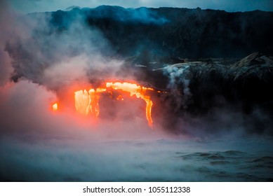 Volcano on the Big Island, Hawaii