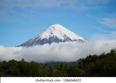 Volcano Osorno In Vicente Pérez Rosales National Park Chile 