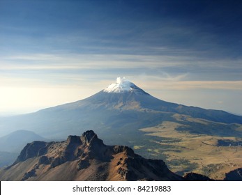 Volcano Popocatepetl, Mexico.