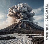 A volcano is a rupture in the Earth