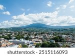 Volcano in the Traditional Mexican Town of Tequila, Jalisco