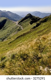 Volcanos Auvergne Massif Central France Europe