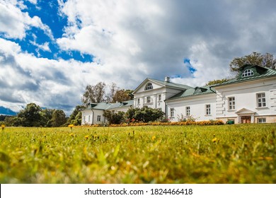 Volkonsky House, Yasnaya Polyana Estate, Tula Oblast, Russia. September, 2020. Estate of a great russian writer Lev Tolstoy. 