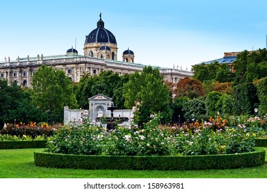 Volksgarten In Vienna, Austria