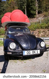 Volkswagen Icon Entrance Of Black Forest Museum In Germany Was Taken On 10th October 2021. 