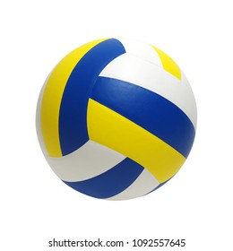 Volleyball Ball Isolated On White Background Stock Photo 1092557645 ...