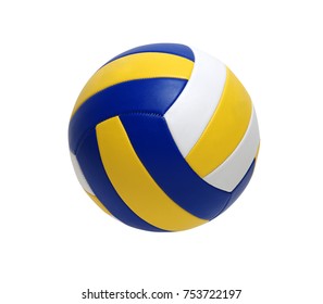 Volleyball ball isolated on white background